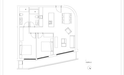 Nieuwbouw Woningen - Apartment -
Calpe - Arenal Bol